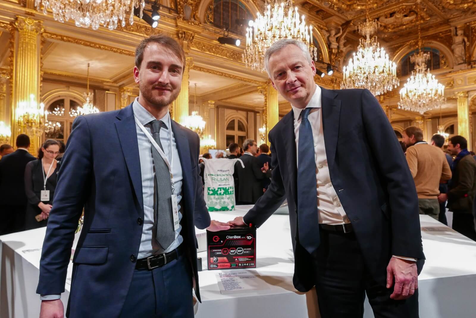 bruno le maire julien le guennec olenergies elysee